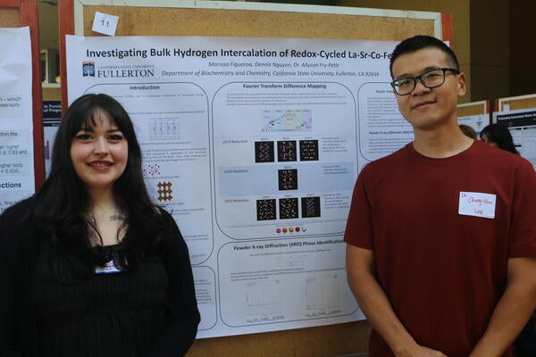 Marissa and Dr. Chung-Hao Lee