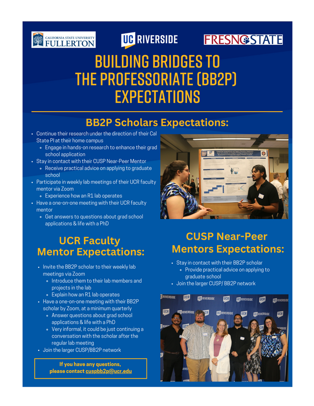 BB2P Expectations Flyer